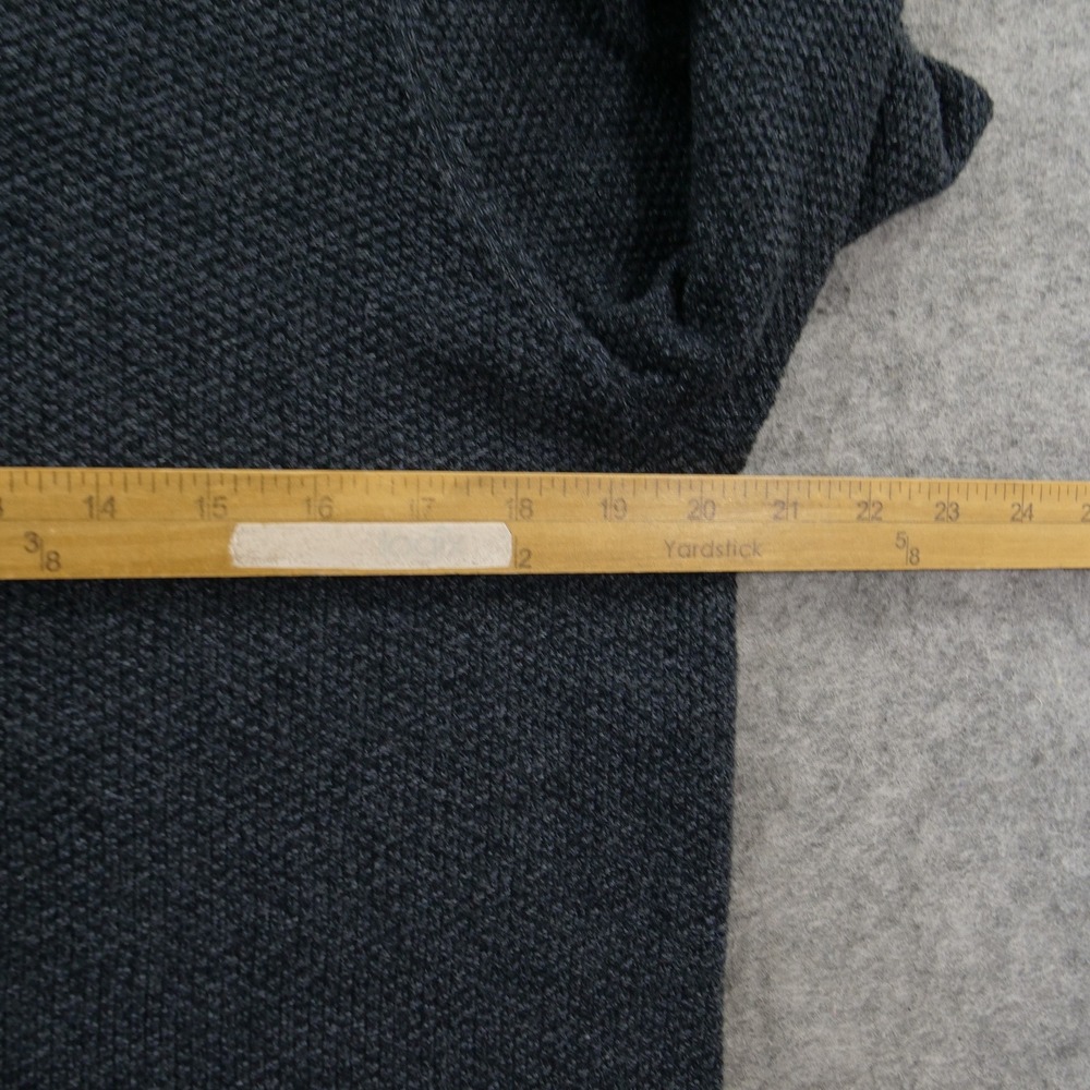 Lululemon Textured Knit Crewneck Sweater Mens Medium Heathered Black LM3DQBS - Picture 11 of 13